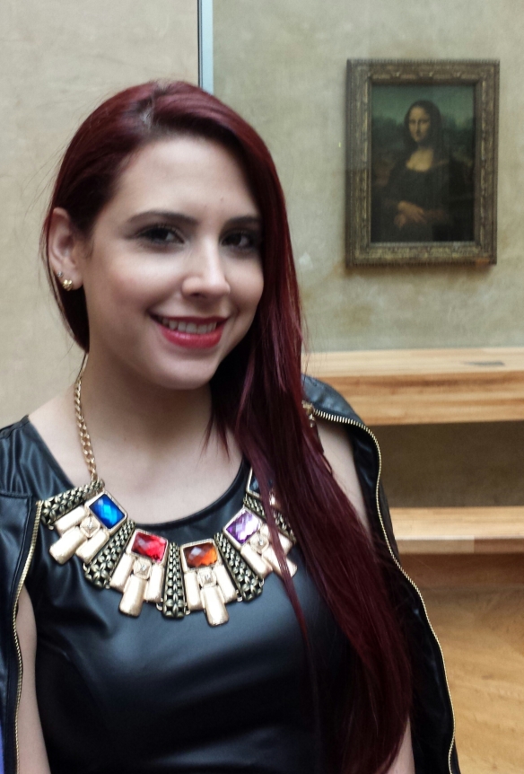 Leonardo Da Vinci's Mona Lisa Meets Cleopatra (My AlmaMei.com Necklace)!